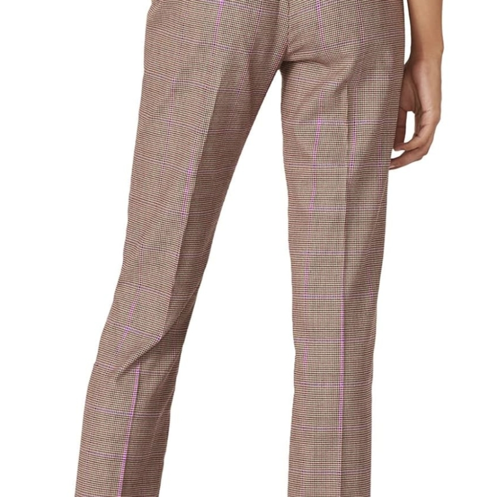Milly plaid checkered pants